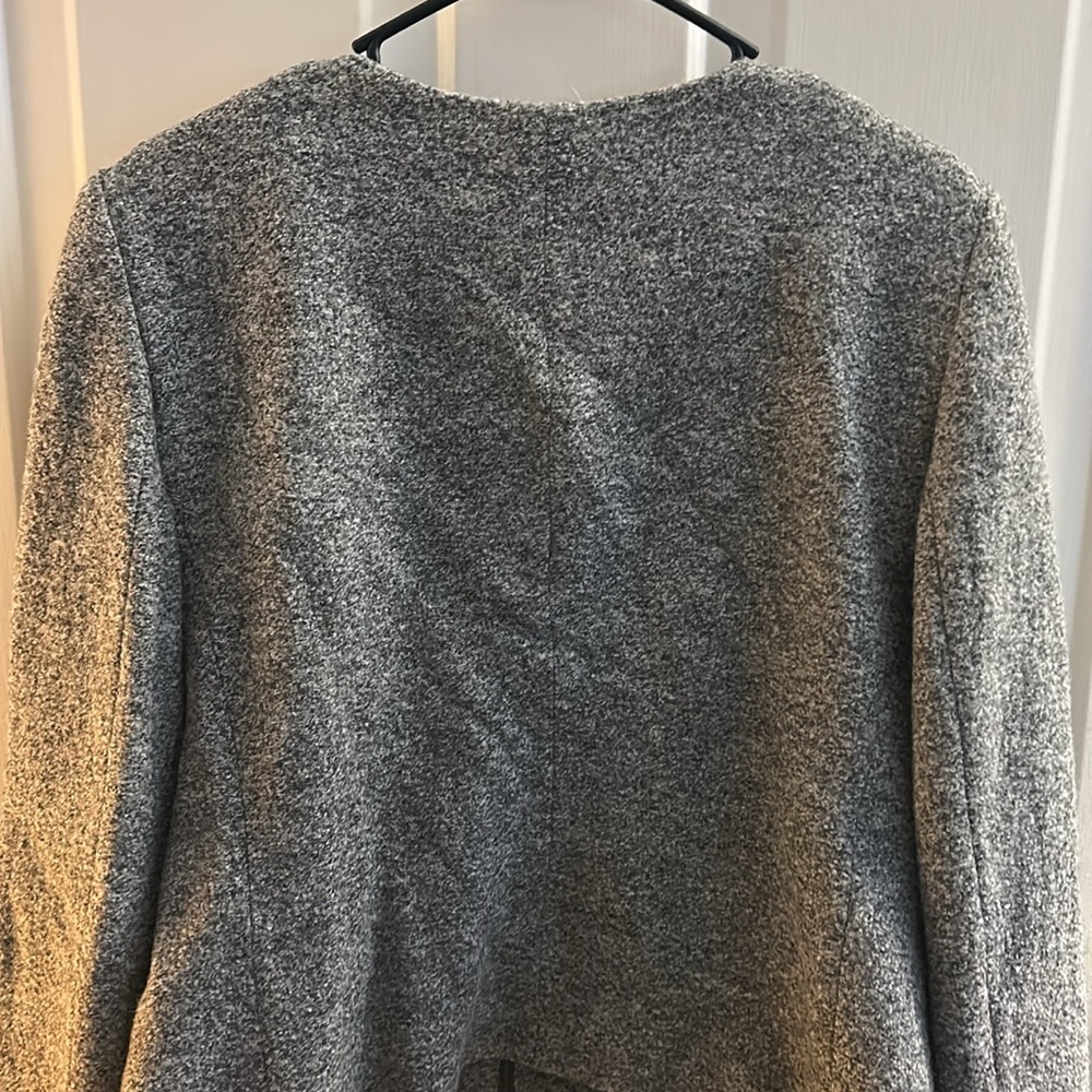 Talbots Gray Textured Jacket - Picture 6 of 6